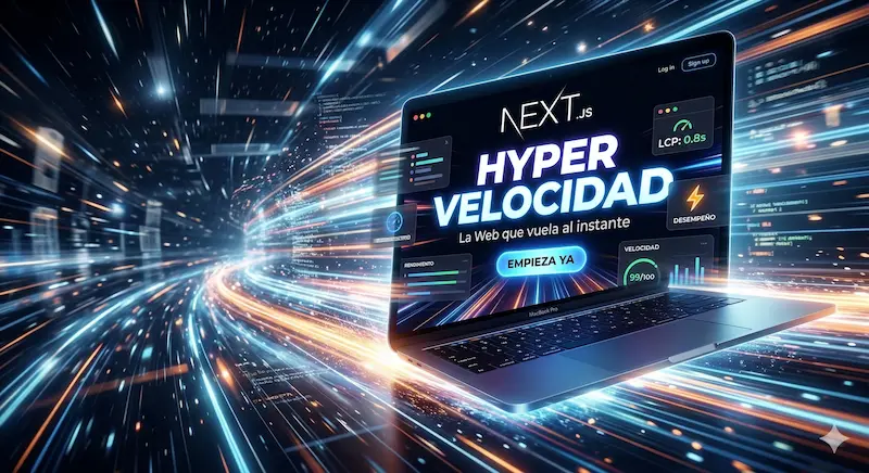 Beneficios de un sitio web hecho con Next.js y React