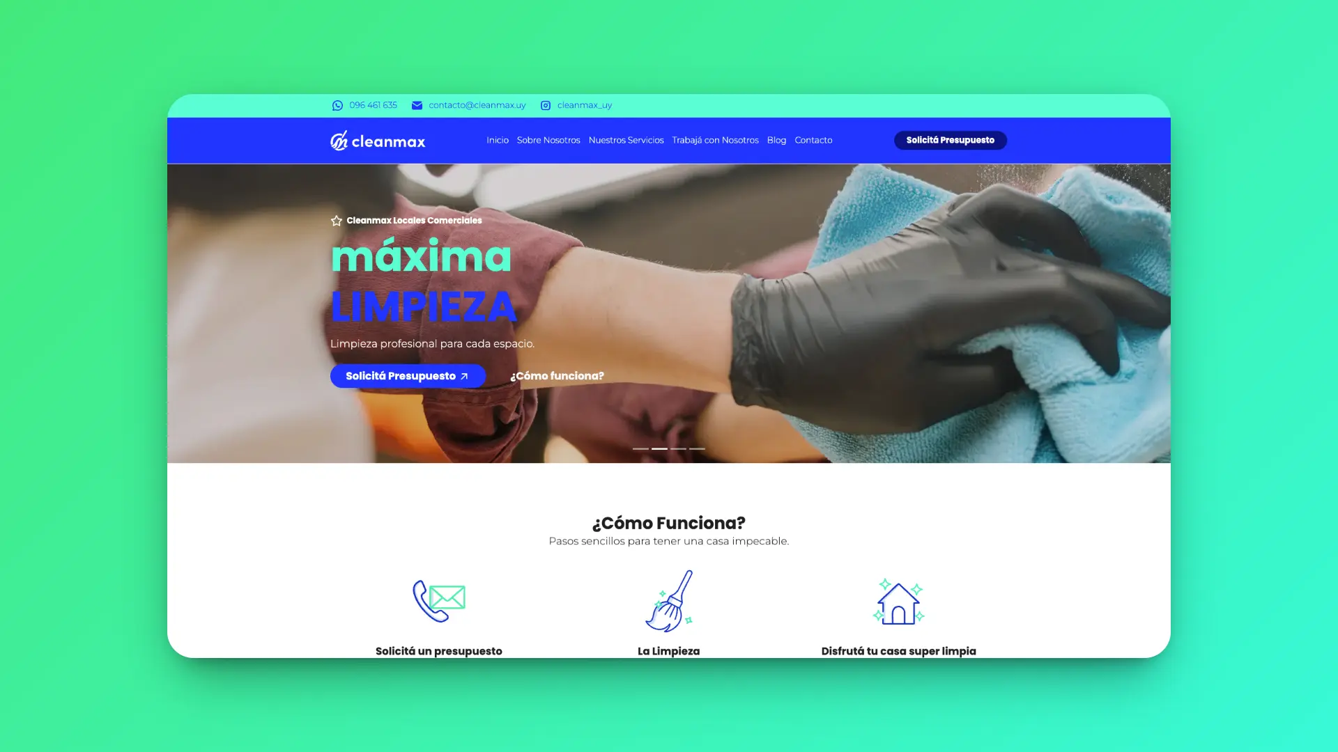 Cleanmax Website